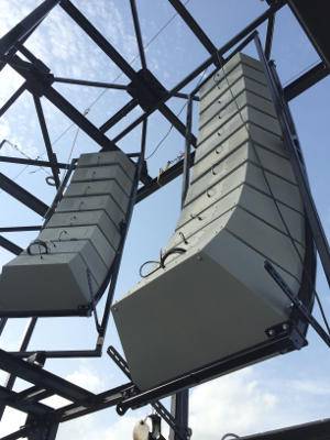 Jordan Hare Stadium Line Arrays