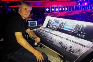 Playback’s dLive systems on the Voice, with Fikret Yumerov, FOH engineer at Ata TV studio.