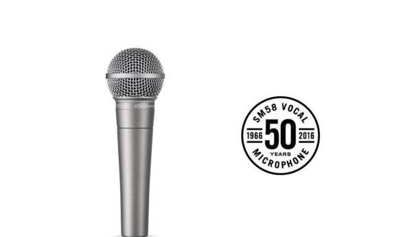INTL: Shure Celebrates 50th Anniversary Of Iconic SM58 Microphone