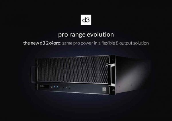 GBR: d3 Technologies Unveils 2x4pro Media Server