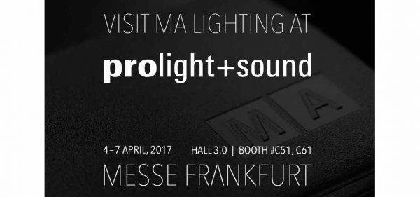 Prolight + Sound: MA Lighting's Newest Software Release