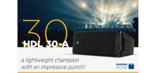 RCF's HDL 30-A Now Shipping