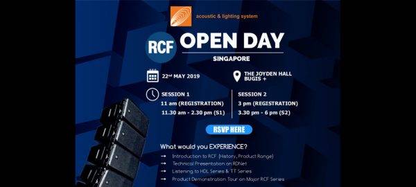 RCF Open Day Singapore 2019