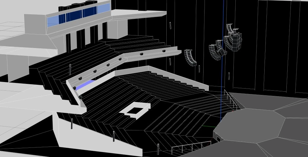 Audiences in the MGM Theater experience an object-localized spatial audio with L-ISA Hyperreal Immersive Sound technology