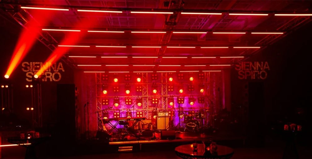 The MAC Aura XIP's tight integration with Martin’s P3 System Controller and its seamless compatibility with the Martin VDO Sceptron build made it a natural fit for Jay Productions’ broader visual ecosystem
