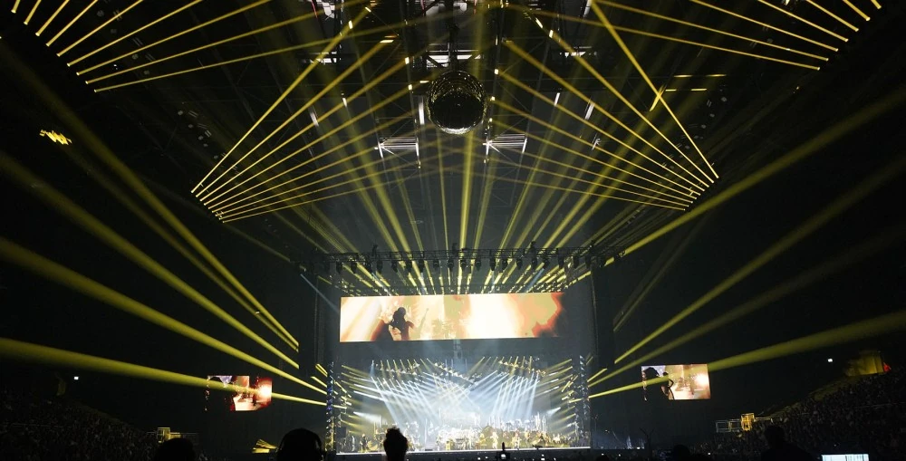 iTetra2 fixtures delivered stunning visuals at the Hans Zimmer Live concert at Dubai’s Coca-Cola Arena