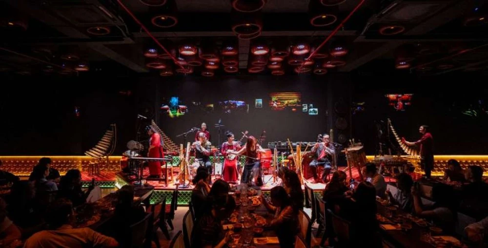 Central to 20.4-channel immersive audio system was the FLUX:: SPAT Revolution, which enabled precise spatial positioning and real-time control of sound objects across the venue.