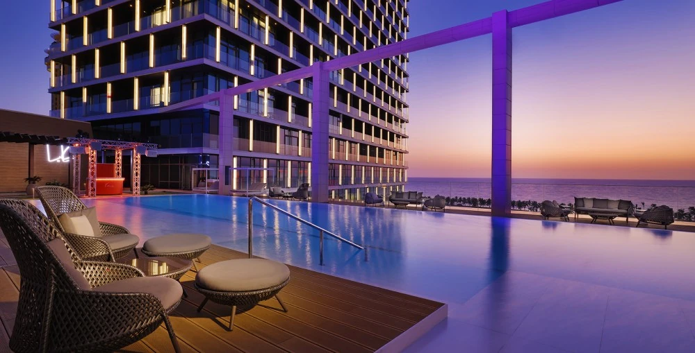 Kaia Club has been equipped with a weatherized DJ-ready system including JBL Control 31WH, JBL AWC 15LF, and JBL Control 28-1L