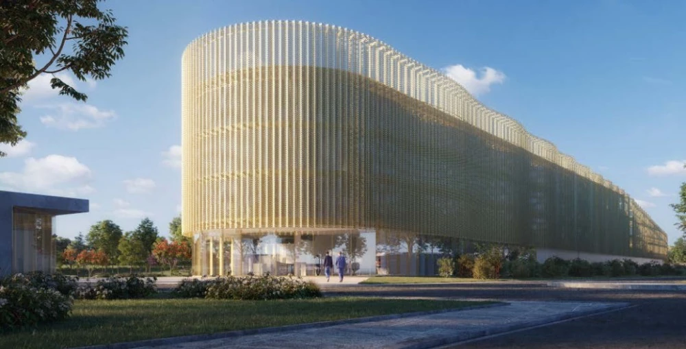 Rendering of the new Powersoft office, targeted to be ready between the latter part of 2026 to early 2027. © AF517 & Diorama.