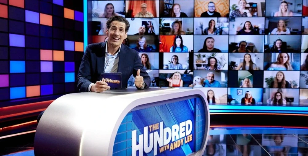 The Hundred with Andy Lee, one of Australia's most technically ambitious shows, had a format that demanded 100 live Zoom feeds integrated directly into the broadcast