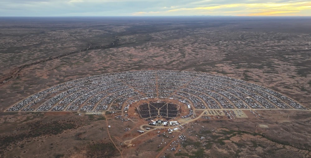 Running a festival in remote NSW desert, K Series handled the heat and distance without breaking a sweat