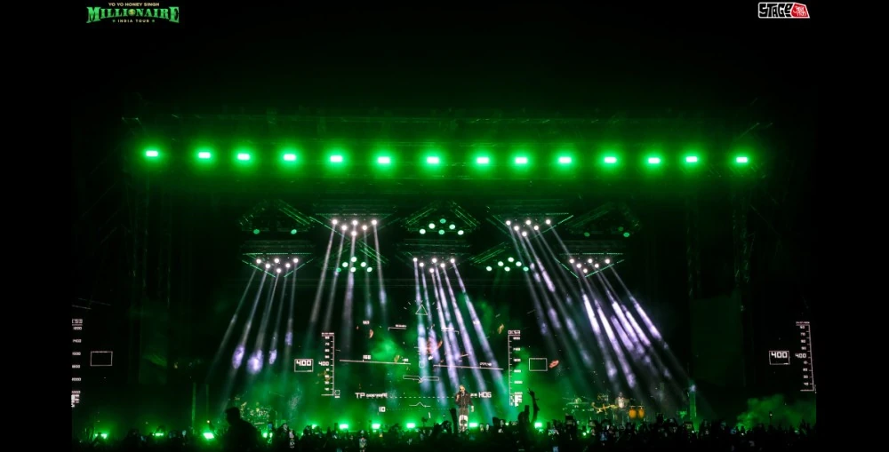 Guru and Vinod specified the grandMA3 system for Yo Yo Honey Singh's multi-city tour, with SSL Lights from Mumbai supplying four grandMA3 full-size consoles and two grandMA3 processing unit L for the tour, alongside over 350 lighting fixtures