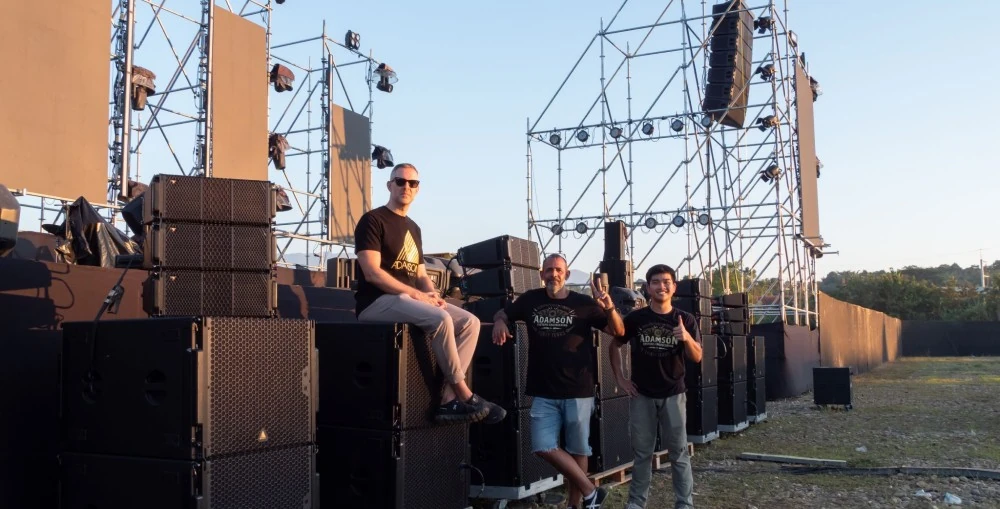 Reps from Adamson were present at the show to provide crucial support to the Sonos Libra Team