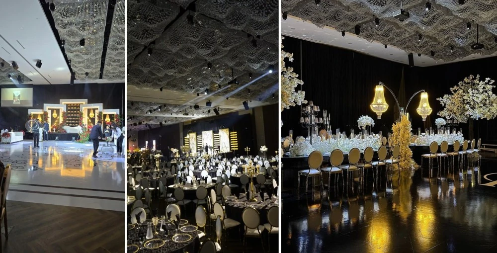 CSC Solutions feature prominently across the vast expanse of IKON EVENT SPACE in Toronto Canada