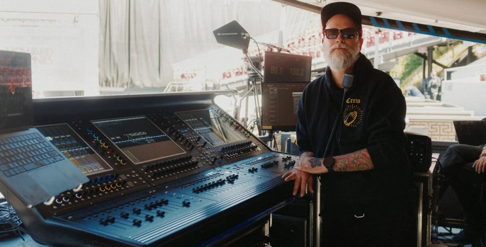 Front-of-House Engineer Josh Benton