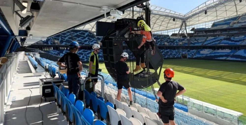 Using L-Acoustics Soundvision meant array angles, subwoofer positioning and coverage zones to be refined before a single speaker was hung